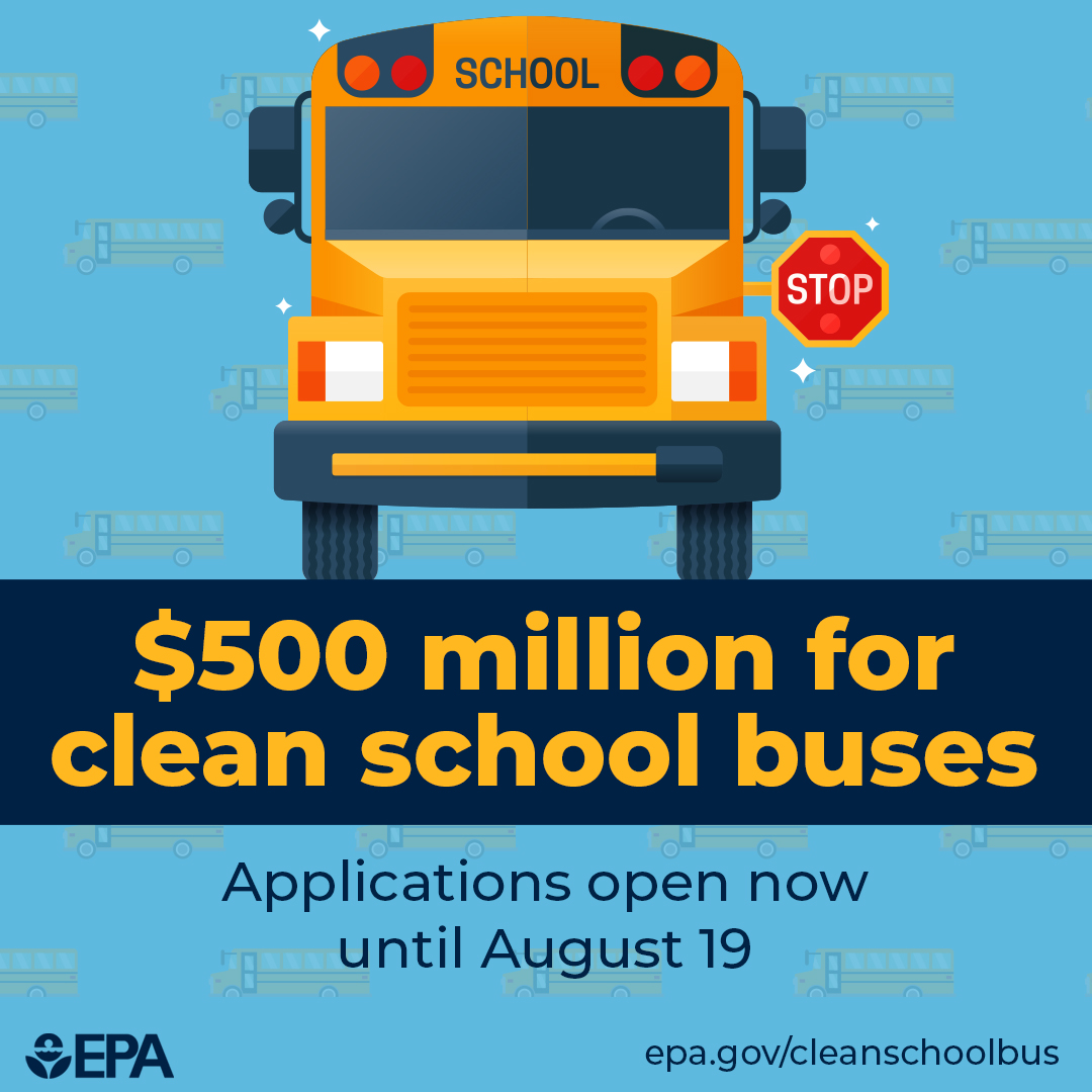 EPA School Bus Rebate Program 2022